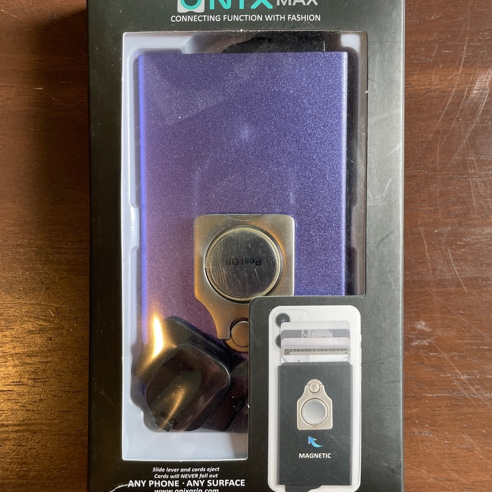 OnixGRIP -MAX Phone Wallet - [Violet]